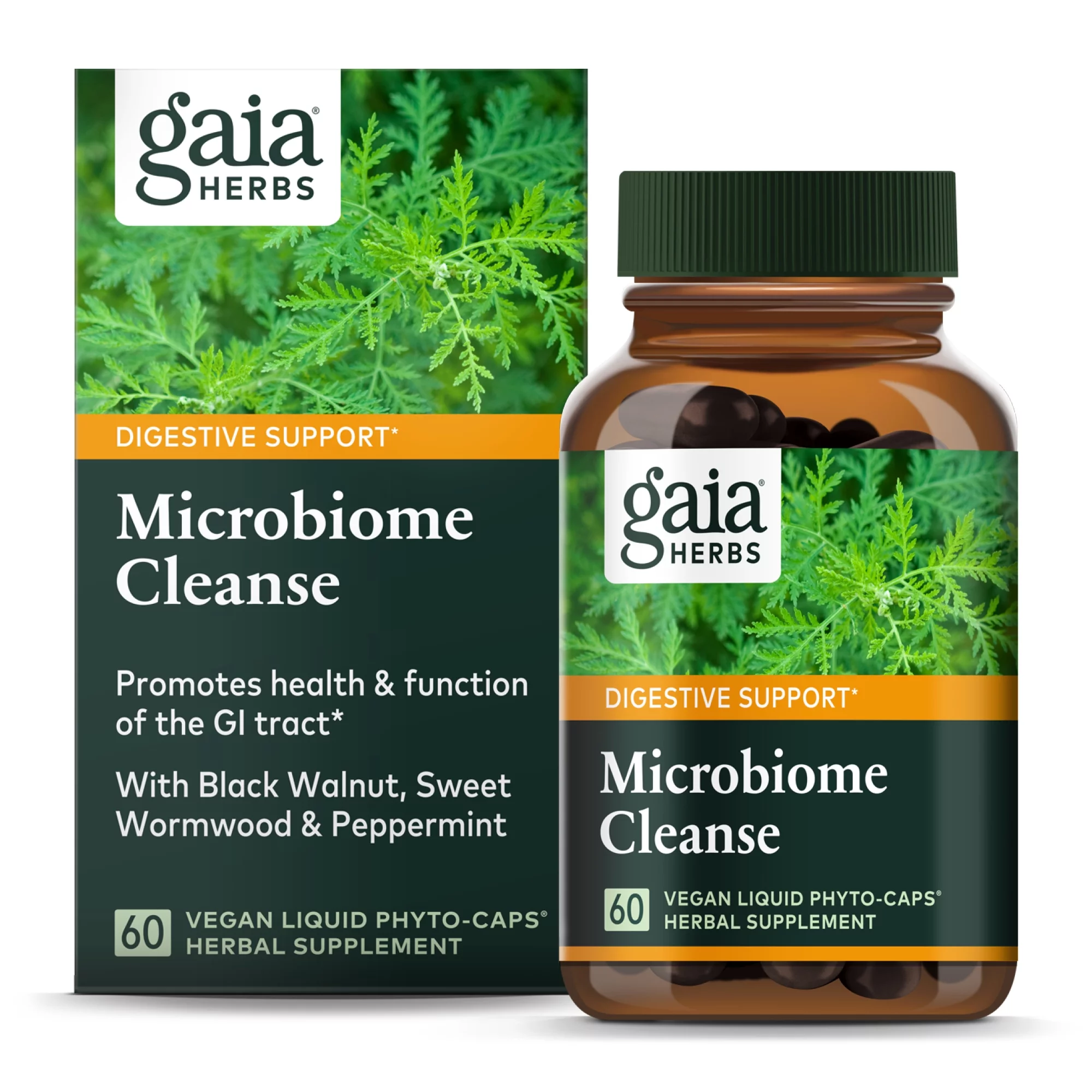 Gaia Herbs Microbiome Cleanse 60 Vegan Caps