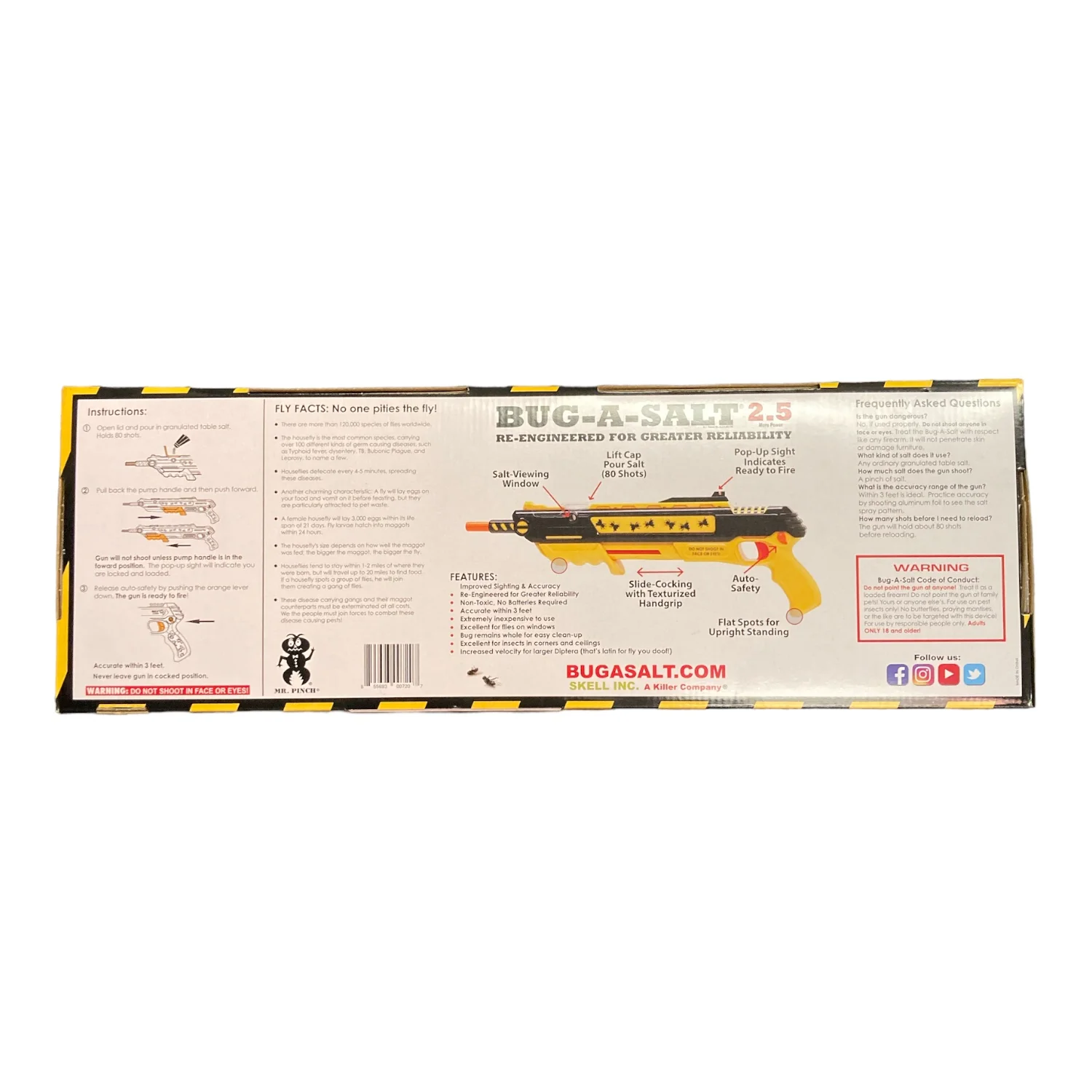 Bug-A-Salt Reverse Yellow 2.5