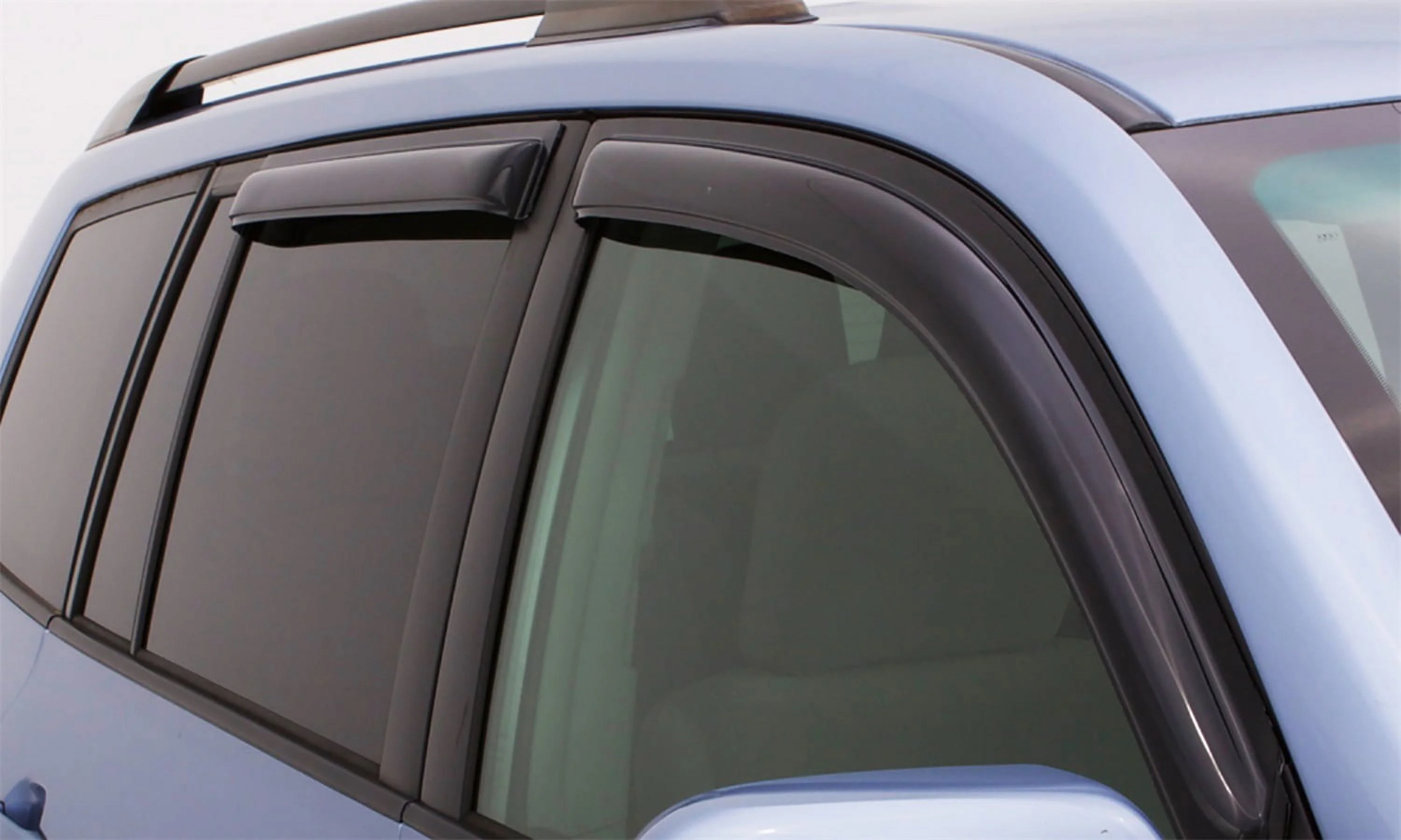 Auto Ventshade (AVS) by RealTruck Ventshade 94190 Outside Mount Ventvisor Deflector For 2019 - 2021 Kia Forte, Smoke - 4 Piece