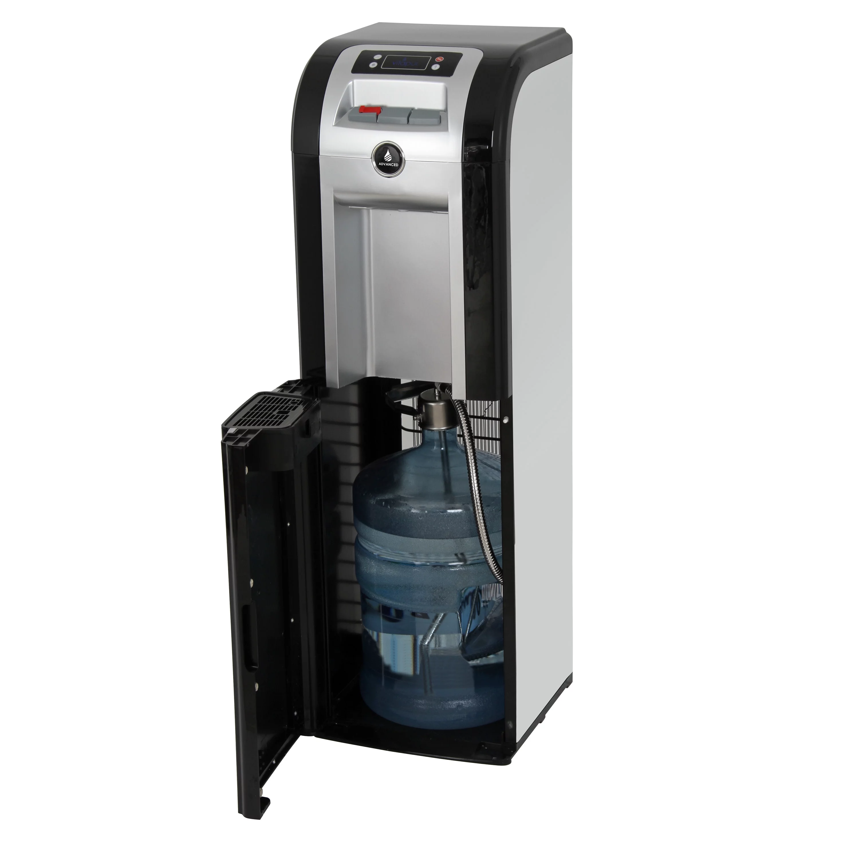 Vitapur Bottom Load Water Dispenser (Hot, Room and Cold) Black/Platinum