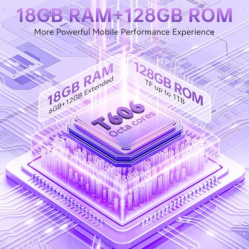 OUKITEL C51 Android 14 Smartphone - 6.8