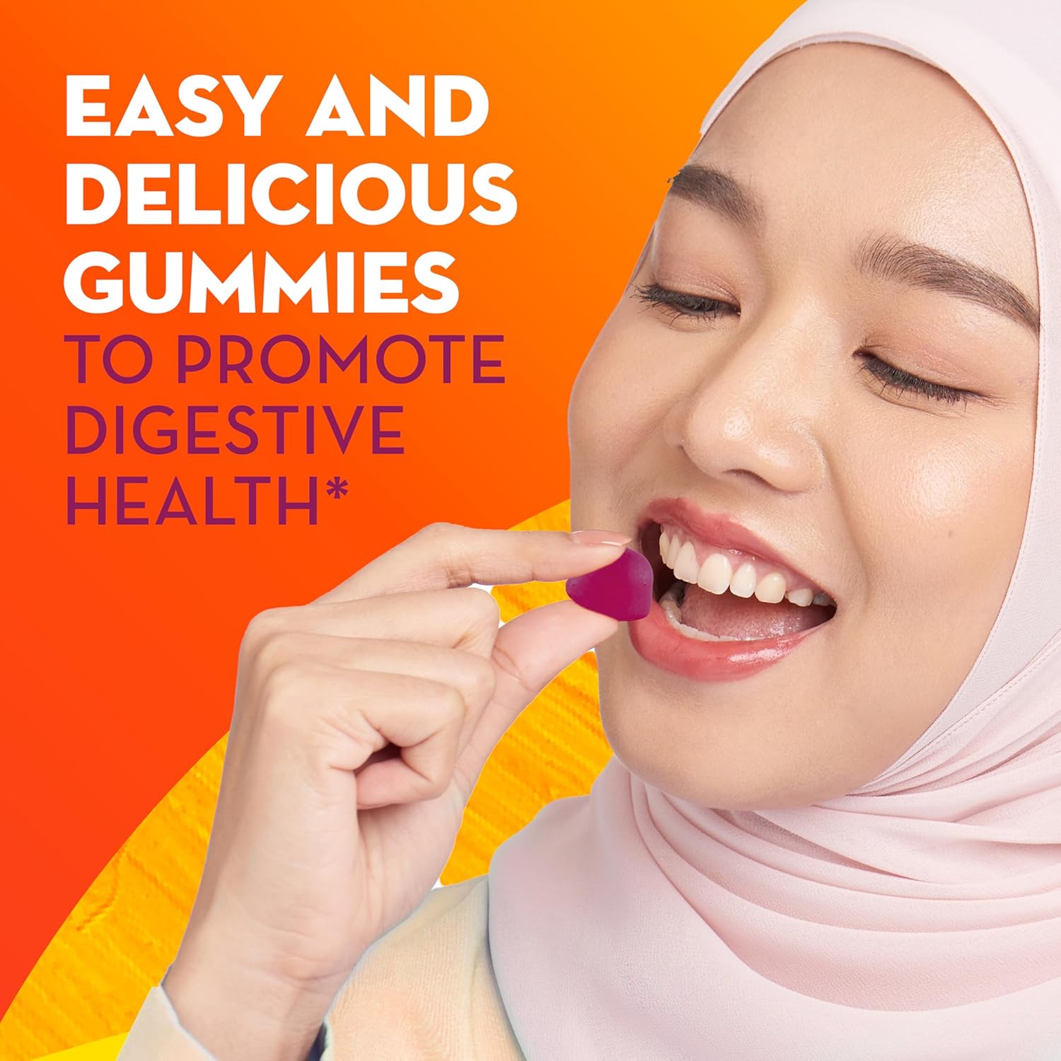 Metamucil Fiber Gummies Plus Probiotics for Digestive Health, No Sugar Added, Daily Supplement, Prebiotic Plant-Based Fiber Blend, Strawberry Kiwi Blackberry Flavored, 90 Gummies