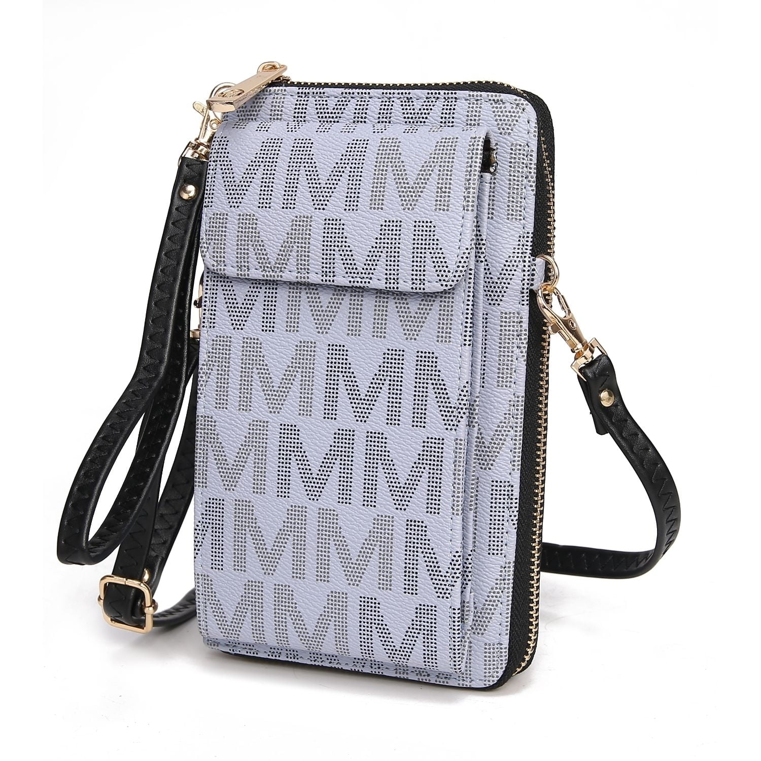 MKF Collection Cossetta Cell Phone Crossbody Handbag Wallet by Mia K.