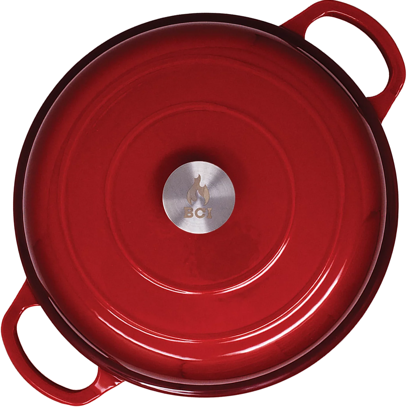 Backcountry Iron Enameled 3.5 Quart Signature Cast Iron Braiser with Lid