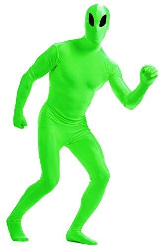 VSVO Full Body Greenman Suit - Lime Green (Alien, Medium)