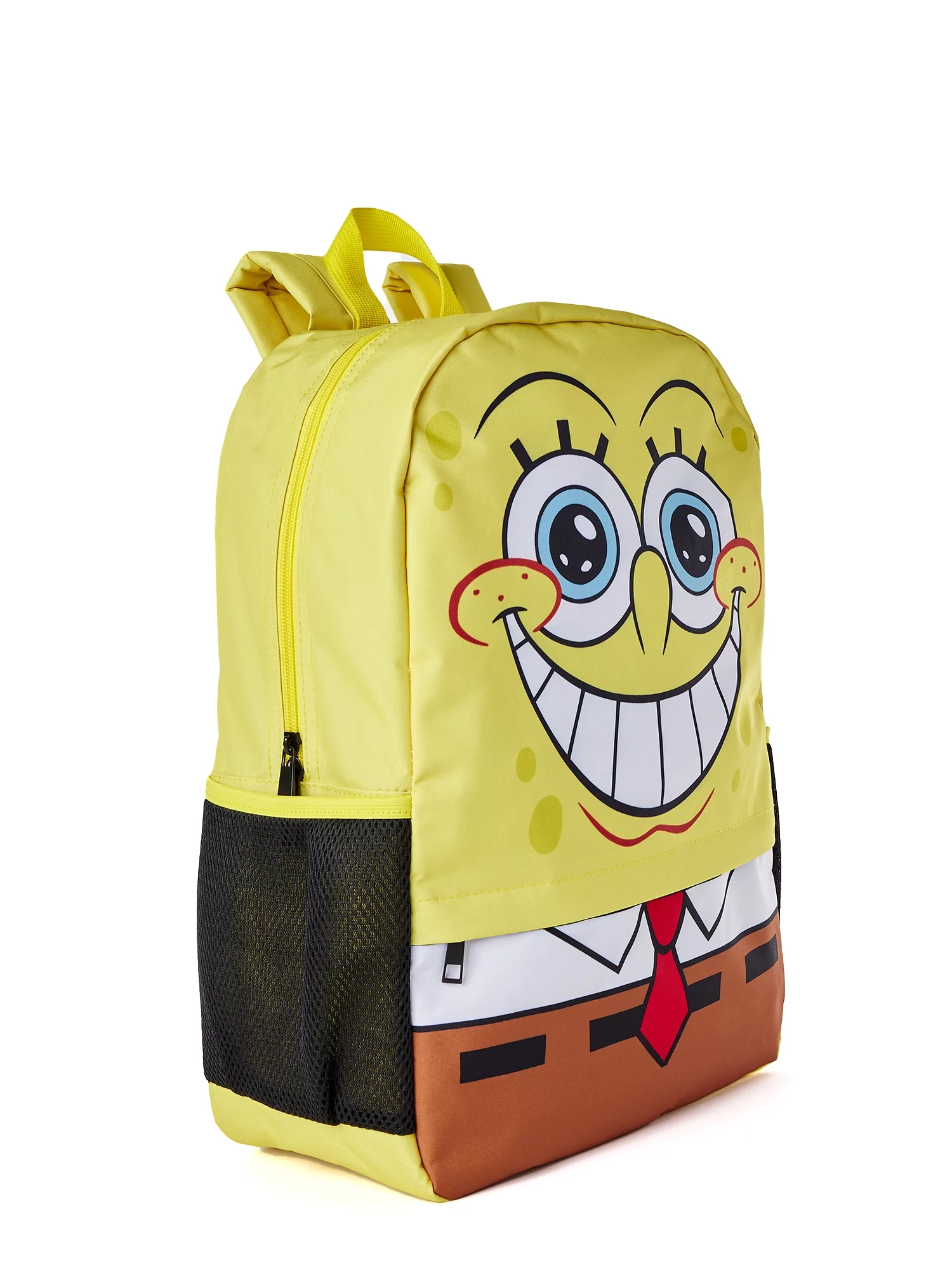 Nickelodeon SpongeBob Squarepants Grinning Laptop Yellow all over Print Backpack