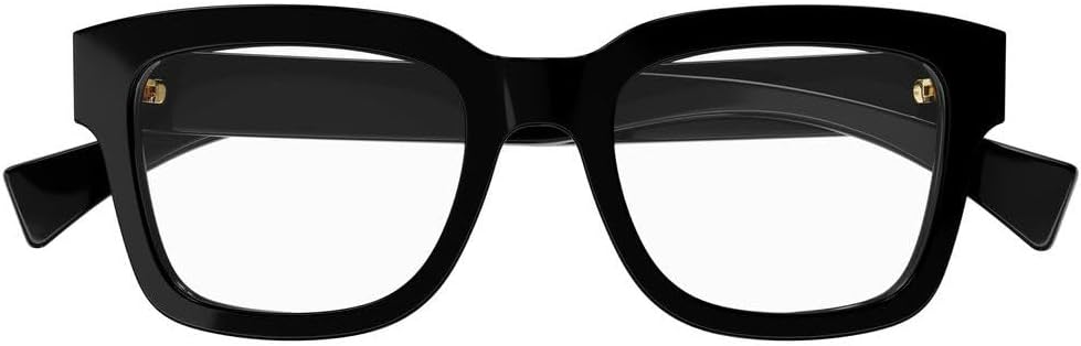 Gucci GG1138O-001 Black Square Unisex Eyeglasses