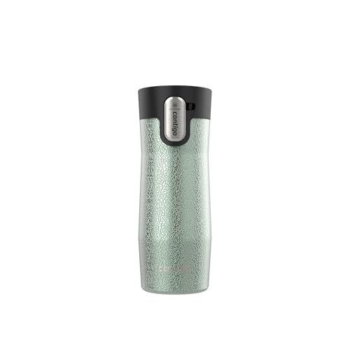 Contigo AUTOSEAL West Loop Vacuum-Insulated Stainless Steel Travel Mug with Easy-Clean Lid 20 oz Sake
