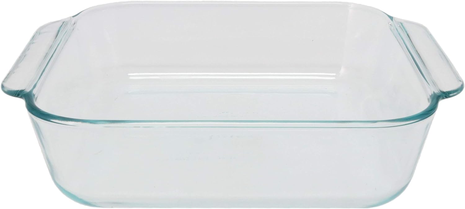 Pyrex 222 Square Clear Glass Baking Dish Made in the USA