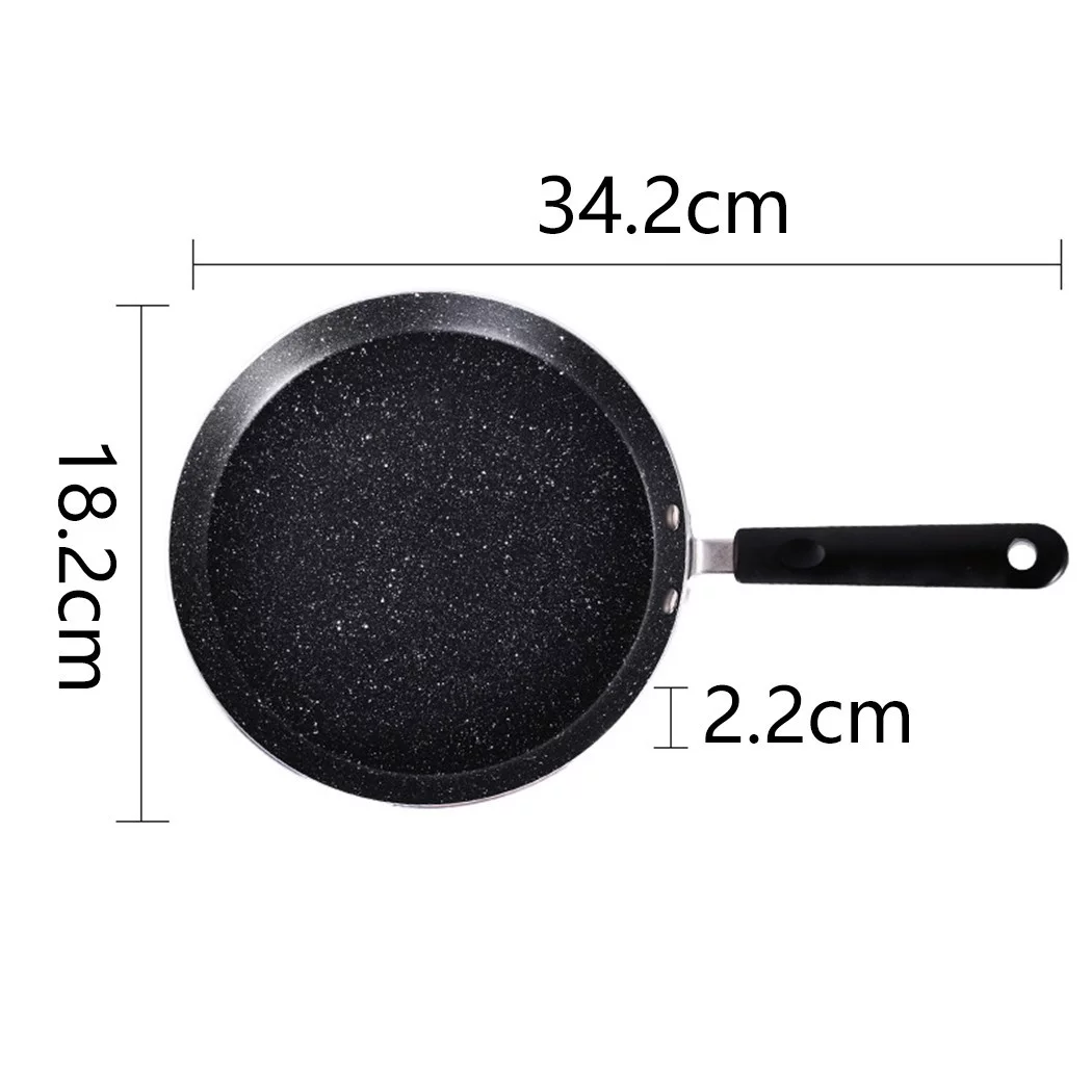 Non Stick Crepe Pan Induction Gas Hob Electric Tawa Crepe Pancake Saucepan