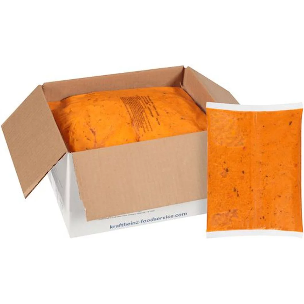 Chef Francisco Roasted Red Pepper and Gouda Bisque, 4 Pound -- 4 per case