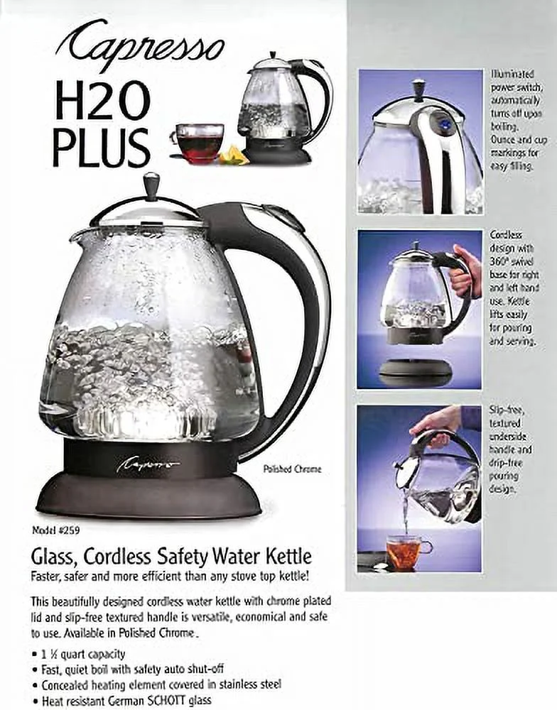 Capresso 259 Water Kettle, 10
