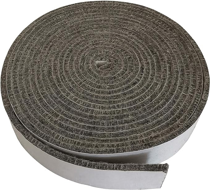 High Temp Grill Gasket Replacement Fit Large/XLarge Big Green Egg BBQ Smoker Gasket Pre-Shrunk Accessories Self Stick Felt 14ft Long, 7/8