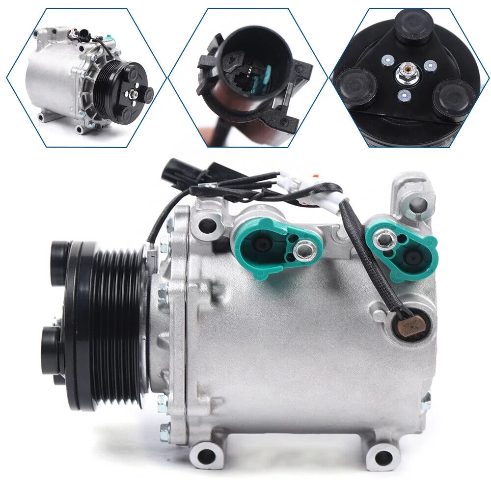 TOOL1SHOoo A/C AC Compressor A/C Clutch for 2004-2006 Mitsubishi Lancer 03-06 Outlander 2.4L Automotive Air Conditioning Parts.