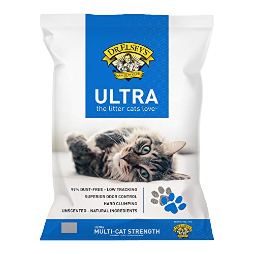 Dr. Elsey's Ultra UnScented Clumping Clay Cat Litter 40 lb. Bag