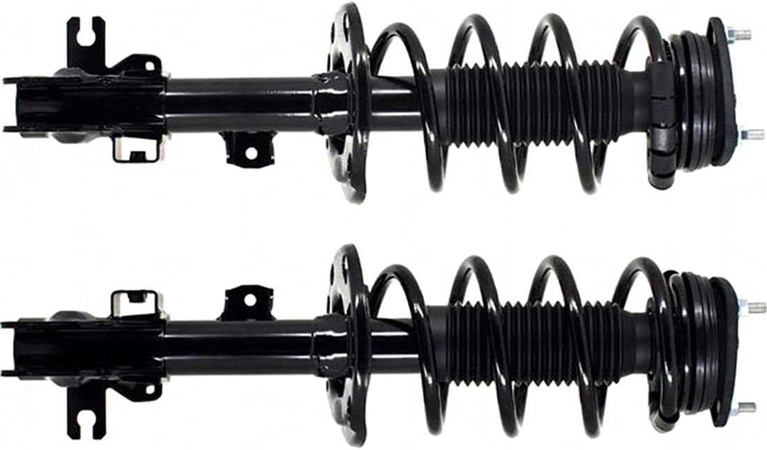 Complete Strut Assembly - Front Struts Complete Assembly Pair, Set of 2 Complete Strut Assembly With Coil Spring Car Struts Replacement A-Partrix Fits Mazda CX-5 2019 2018 2017