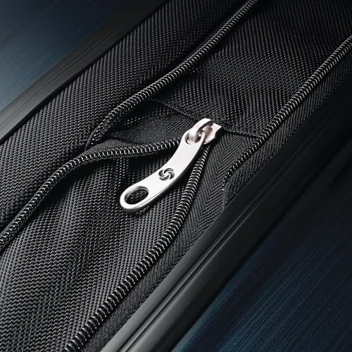 Samsonite Winfield 2 Hardside Expandable Luggage with Spinner Wheels, Brushed Anthracite, Checked-Large 28-Inch