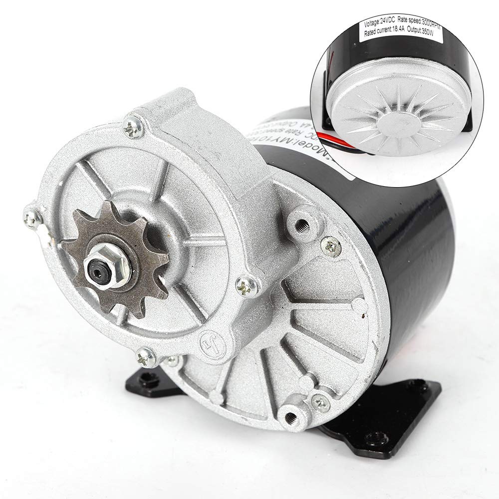Electric Ride with Reliable and Powerful Brushed Gear Reduction Motors - MY1016Z 24V 350W for E-Bikes, Scooters Drive Speed Control