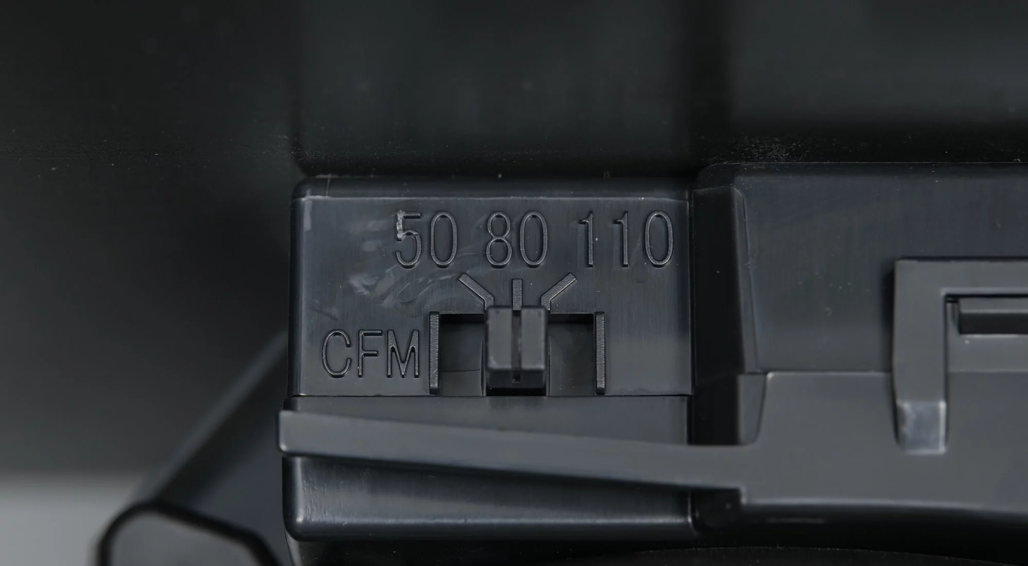 Panasonic FV-0511VFL1 WhisperFit DC Fan w/Dimmable LED Light  Nightlight 50/80/110 CFM