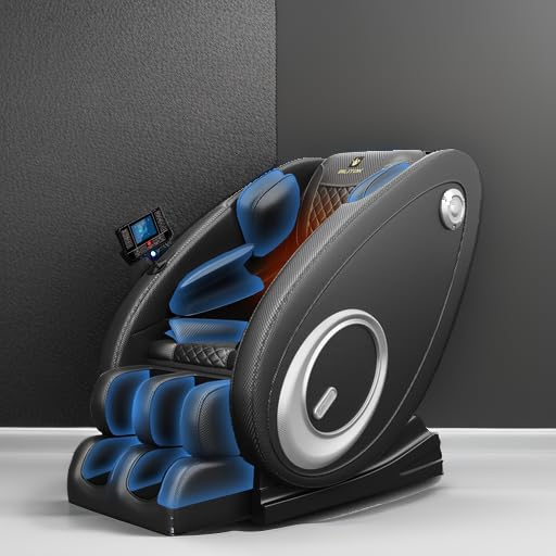 Massage Chair Blue-Tooth Connection and Speaker, Recliner with Zero Gravity with Full Body Air Pressure, Easy to Use at Home and in The Office