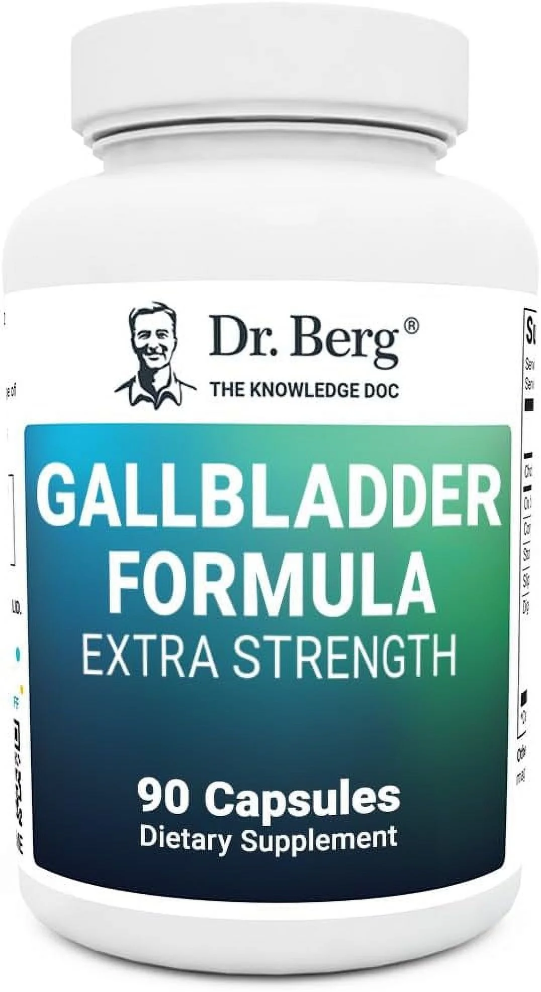 Dr. Berg Gallbladder Formula Extra Strength, 90 Capsules