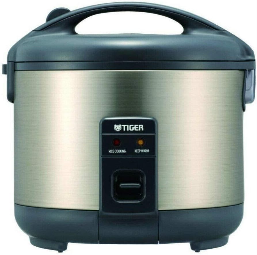 Tiger Stainless Steel 8-cup Conventional Rice Cooker (Urban Satin) Non-stick Surface