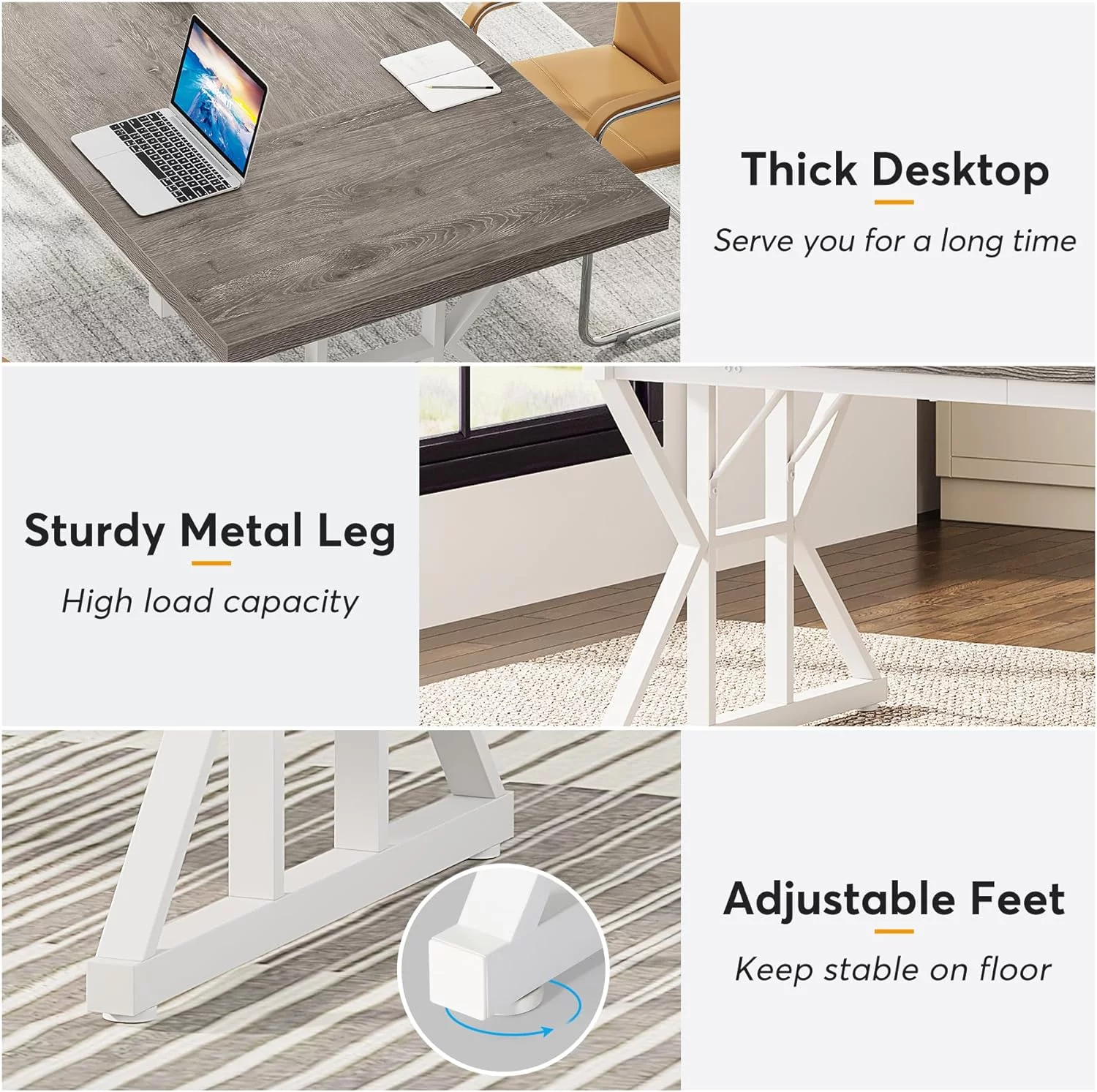 Tribesigns 6FT Conference Table, 71