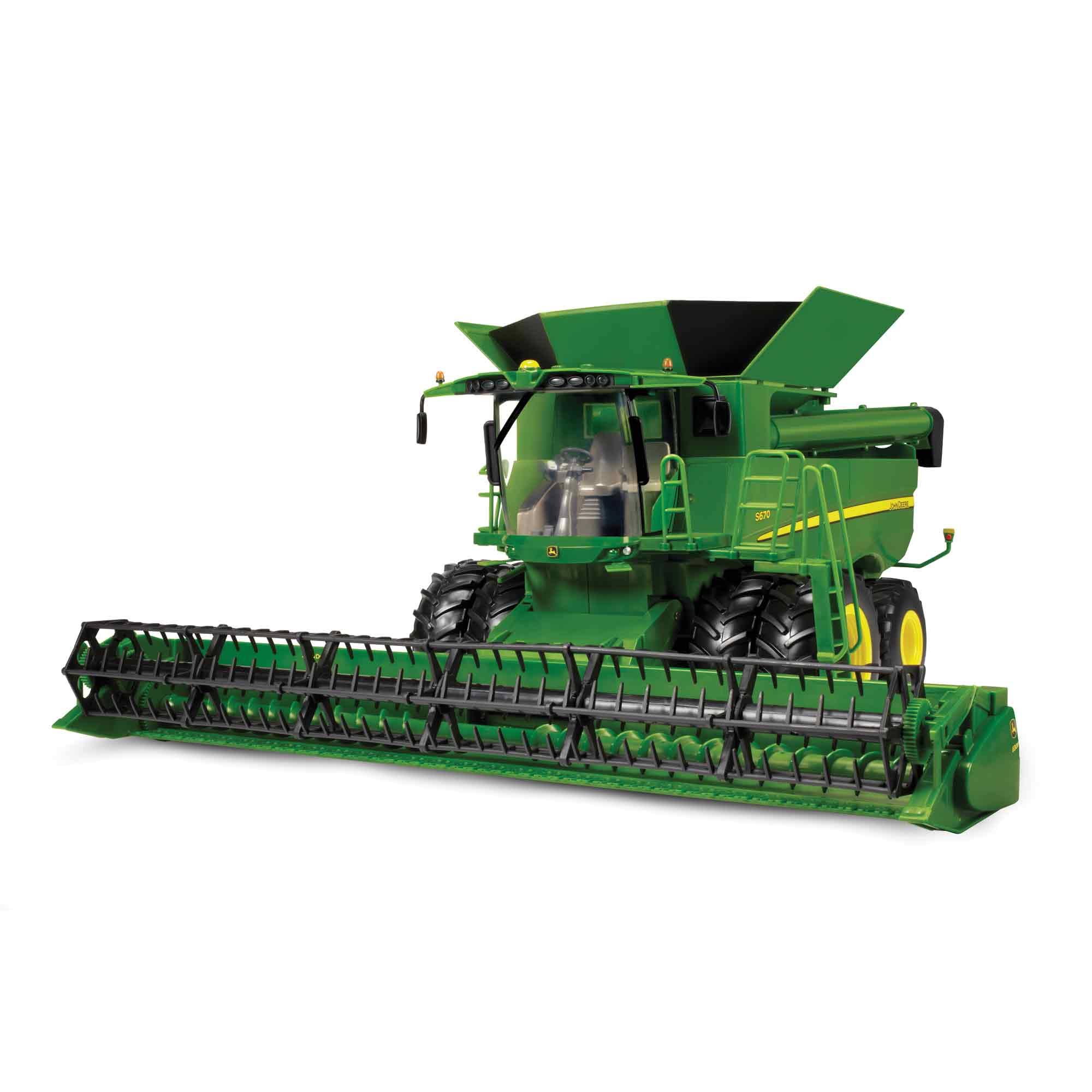 John Deere TBEK46070 Big Farm S670 Combine, 1:16 Scale