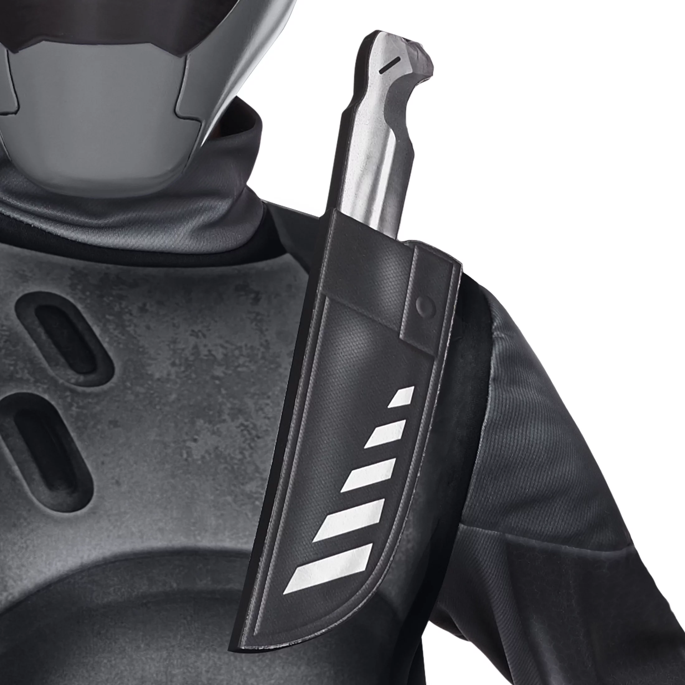 InSpirit Designs Fortnite 8-Ball Halloween Costume Male, Teen 14-17, Black