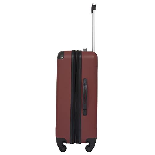 Travelers Club Chicago Hardside Expandable Spinner Luggage, Teal, 20