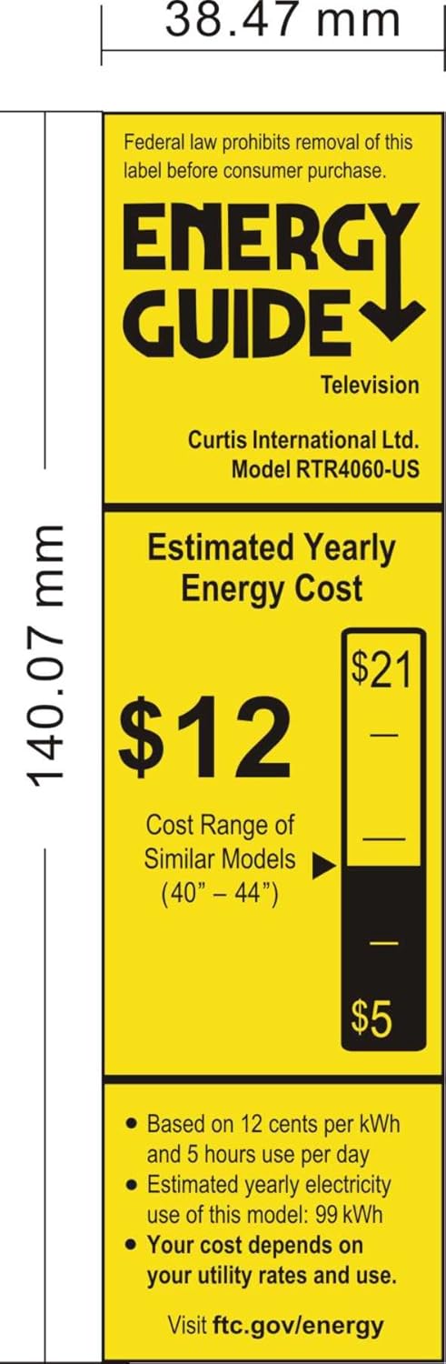 RCA 32-inch Flat Screen 720p Roku Smart LED TV - RTR3261, 2021 Model