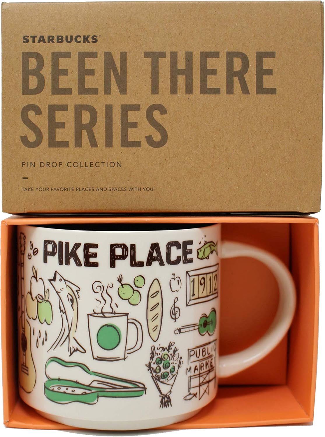 Starbucks Been There Series - Pike Place Market Mug, 14 Fl Oz