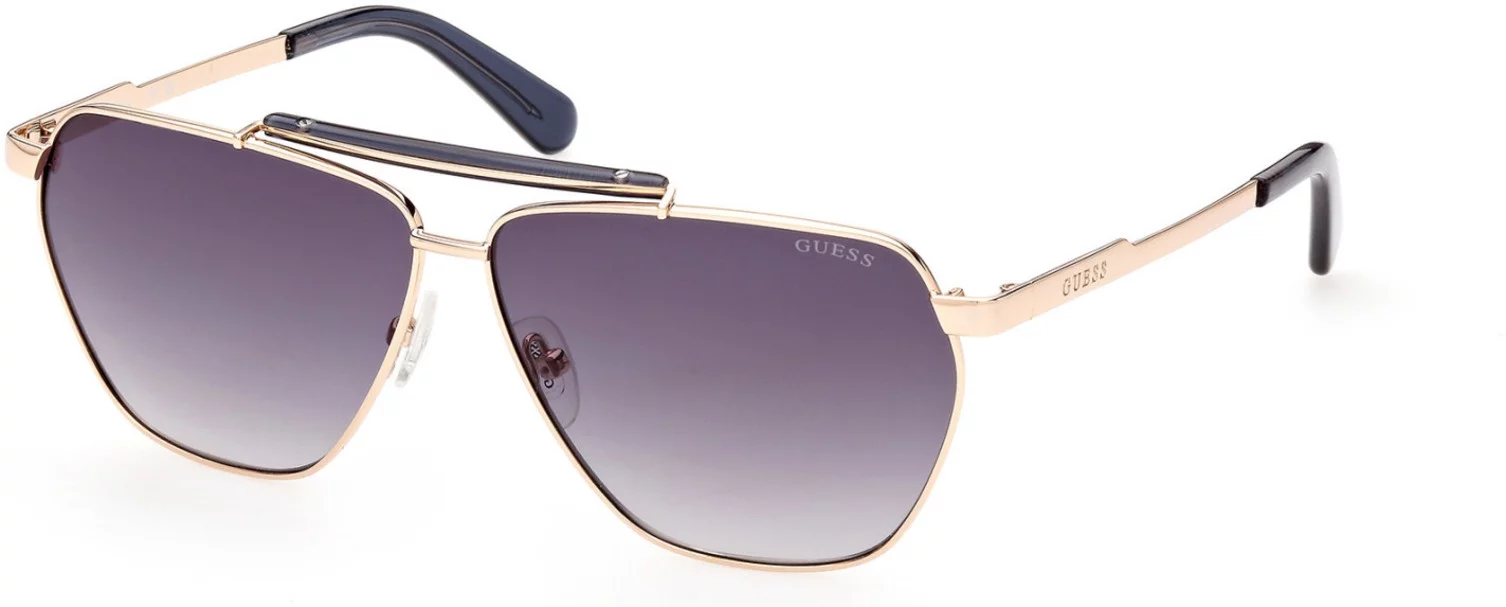 GUESS GU00053-32B-61  Sunglasses Size 61mm 140mm 10mm Gold Men NEW
