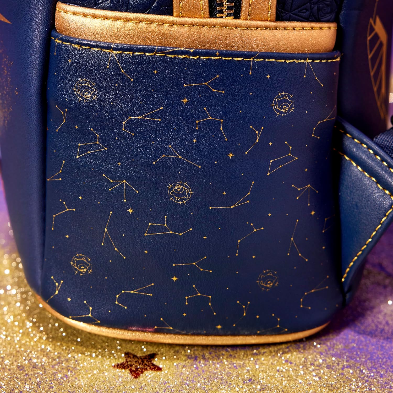Loungefly Disney Wish Velvet Mini-Backpack, Amazon Exclusive