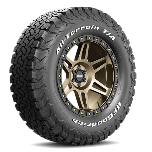 BFGoodrich All Terrain T/A KO2 Radial Car Tire for Light Trucks, SUVs, and Crossovers, 35x12.50R17/E 121R