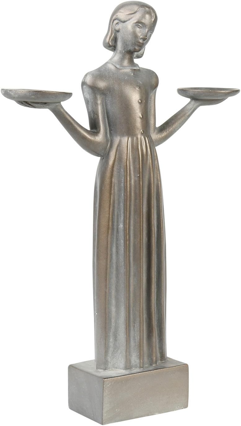 Outdoor Garden Sculpture - Savannah's Bird Girl Statue (Small - 15
