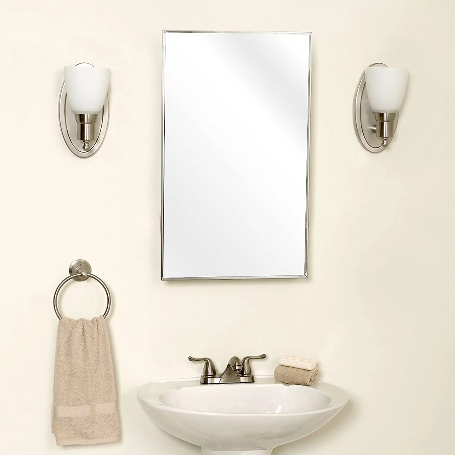 Zenith 105 Stainless Steel Frame Medicine Cabinet