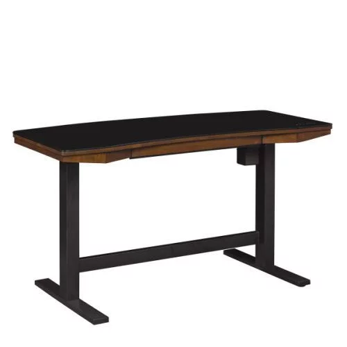 Twin Star Thoreau Adjustable Height Desk - Meridian Cherry