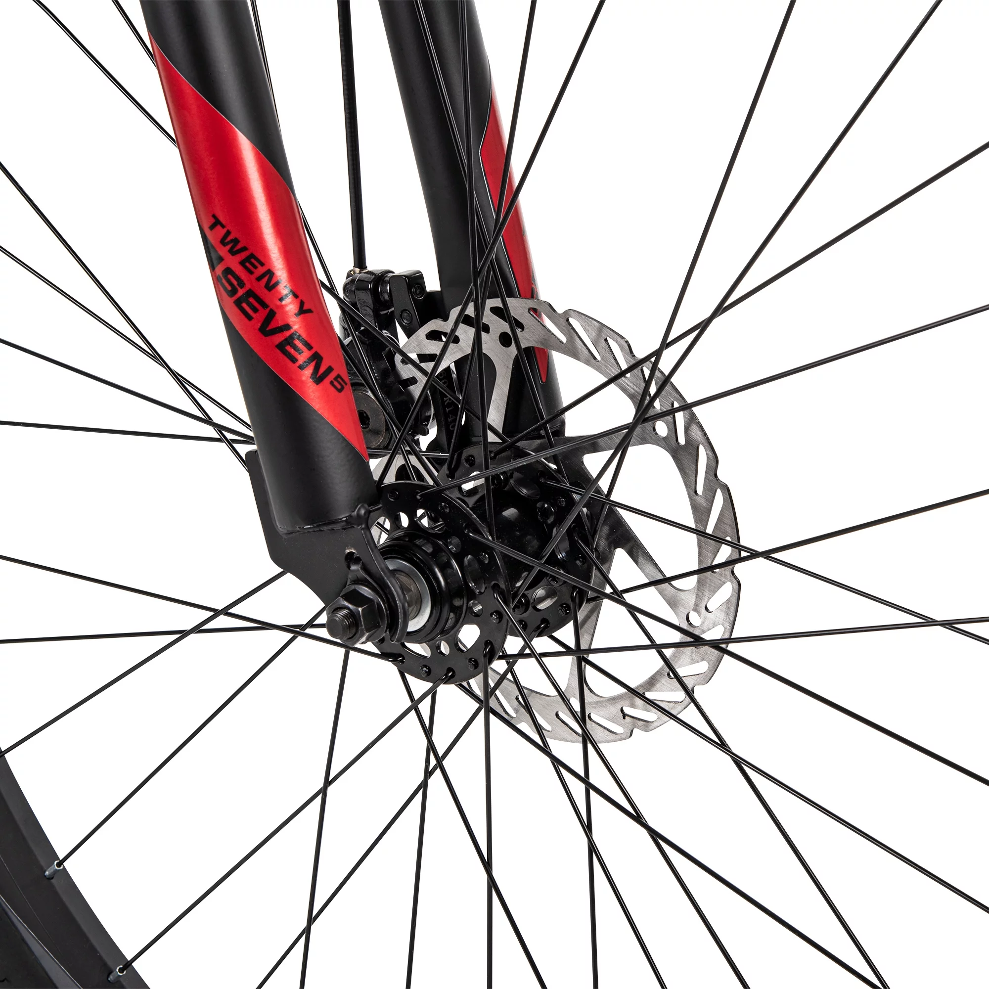 Huffy 27.5 in. Rangeline Men's Mountain Bikes, Black and Red