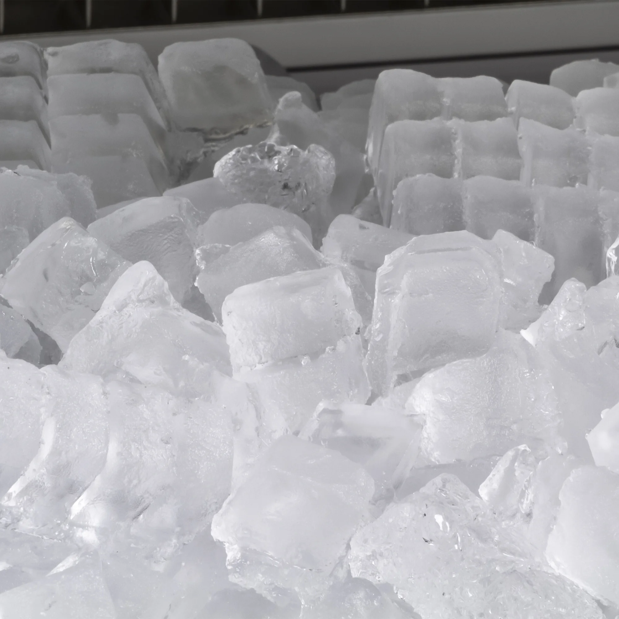 Maxx Ice Intelligent Series Self-Contained Ice Machine, 150 lbs, Half Dice Ice Cubes, with 75 lb Built-in Ice Storage Bin, Energy Star Listed, in Stainless Steel with Black Trim (MIM150NH)