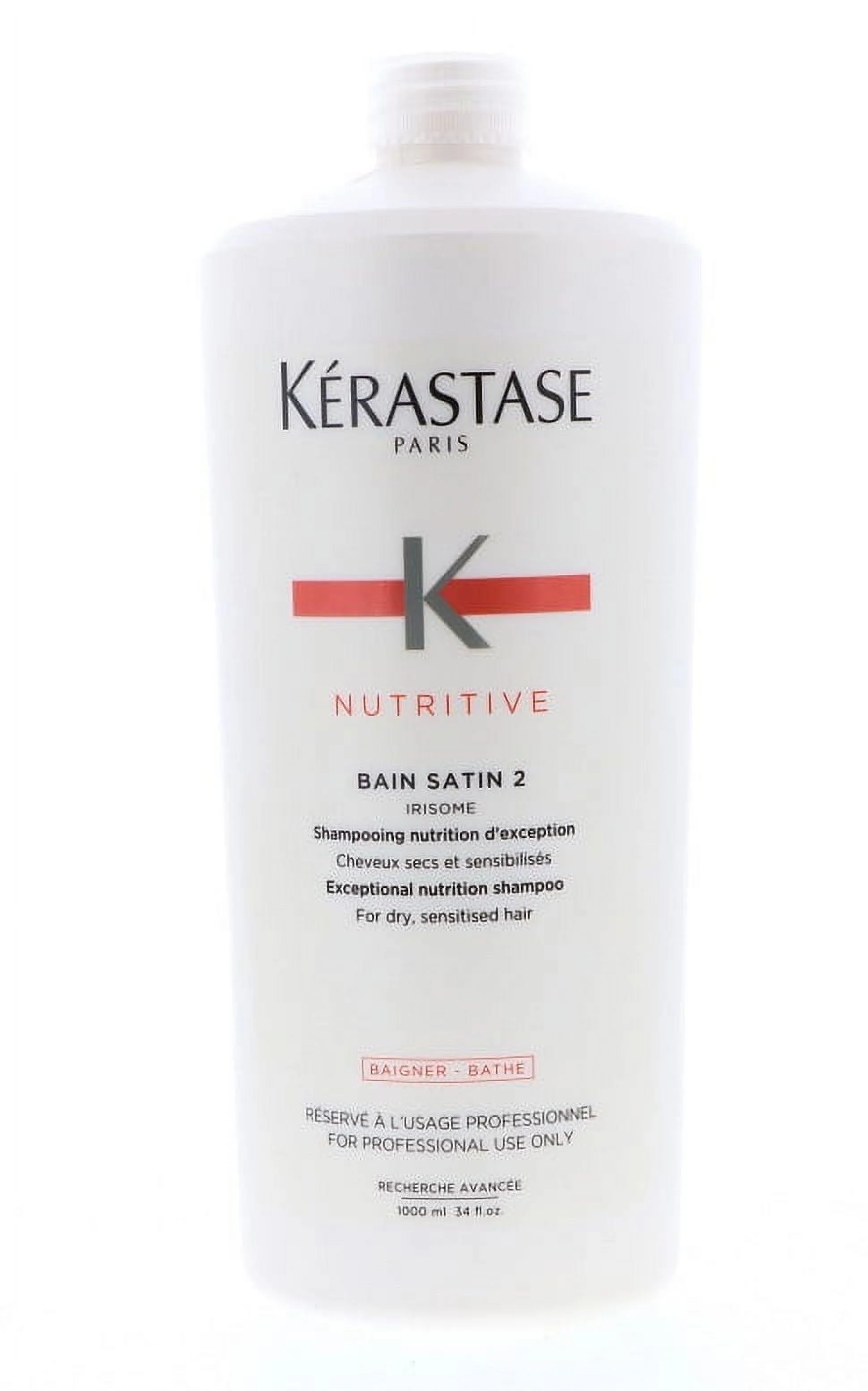 Kerastase Nutritive Bain Satin 2 Shampoo, 34 oz