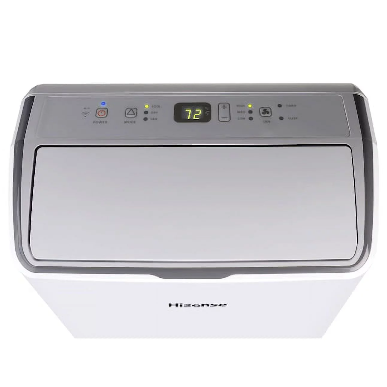 Restored Hisense 12,000 BTU 115V Portable Air Conditioner with Wifi, White (Refurbished)