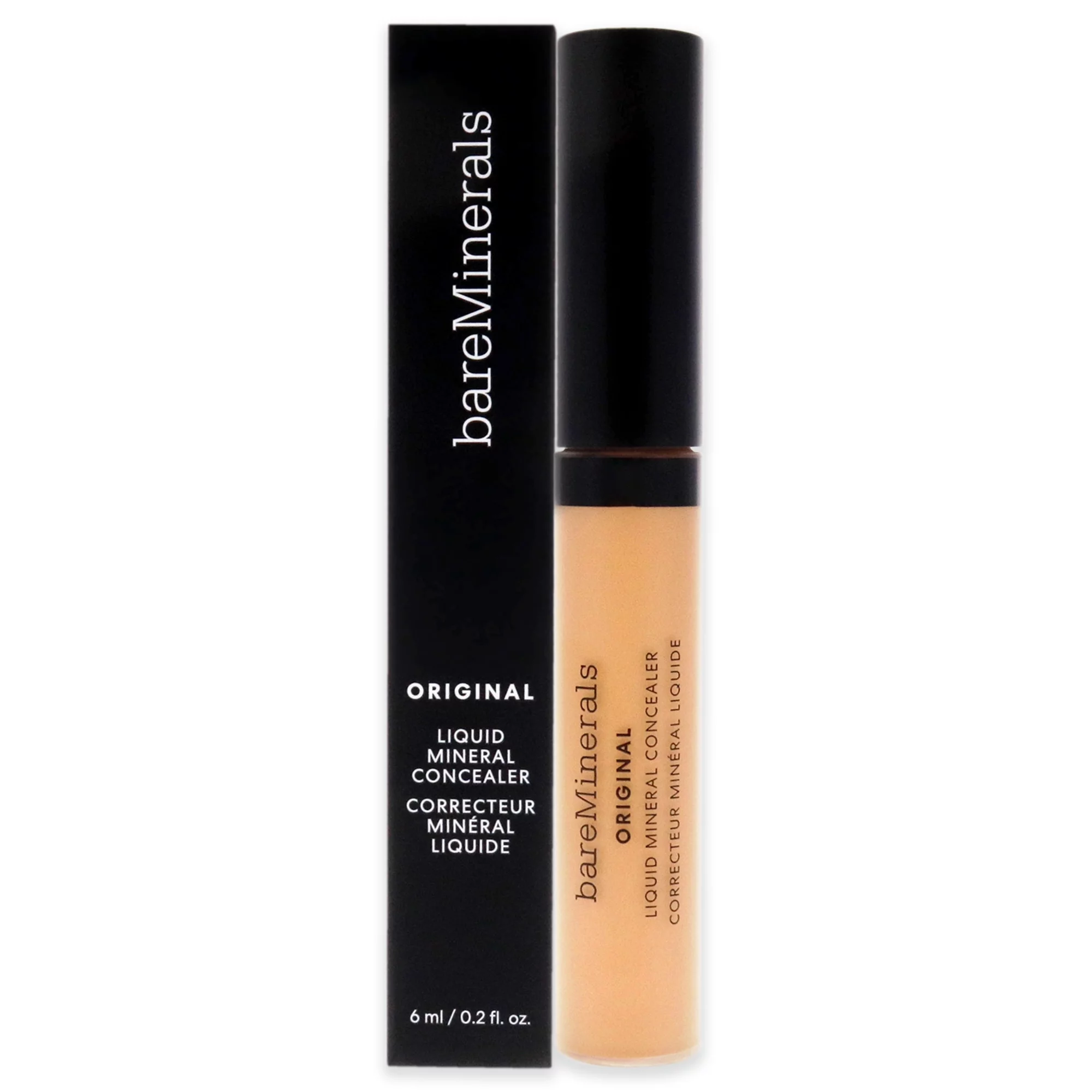 bareMinerals Original Liquid Mineral Concealer - 2.5W Light Medium, 0.2 oz Concealer