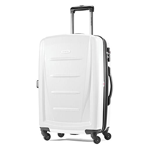 Samsonite Winfield 2 Hardside Expandable Luggage with Spinner Wheels, Brushed Anthracite, Checked-Large 28-Inch