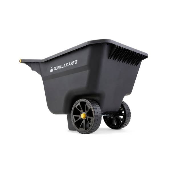 Gorilla Carts 5 Cu ft Poly Yard Cart GCY-5