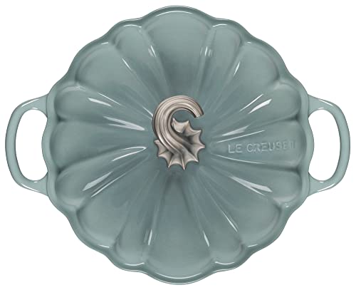 Le Creuset Enameled Cast Iron Figural Pumpkin Cocotte, 4 qt., Persimmon