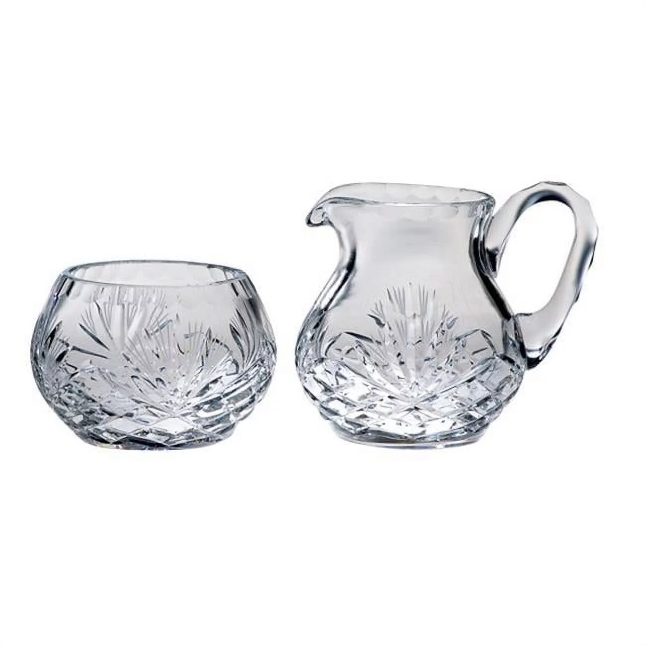 Crystal Sugar & Creamer Set