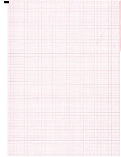 Ecg Paper for Q-stress, Q-710 and Q-4500 (036868-001) 210mm X 300mm X 200sheets (5)