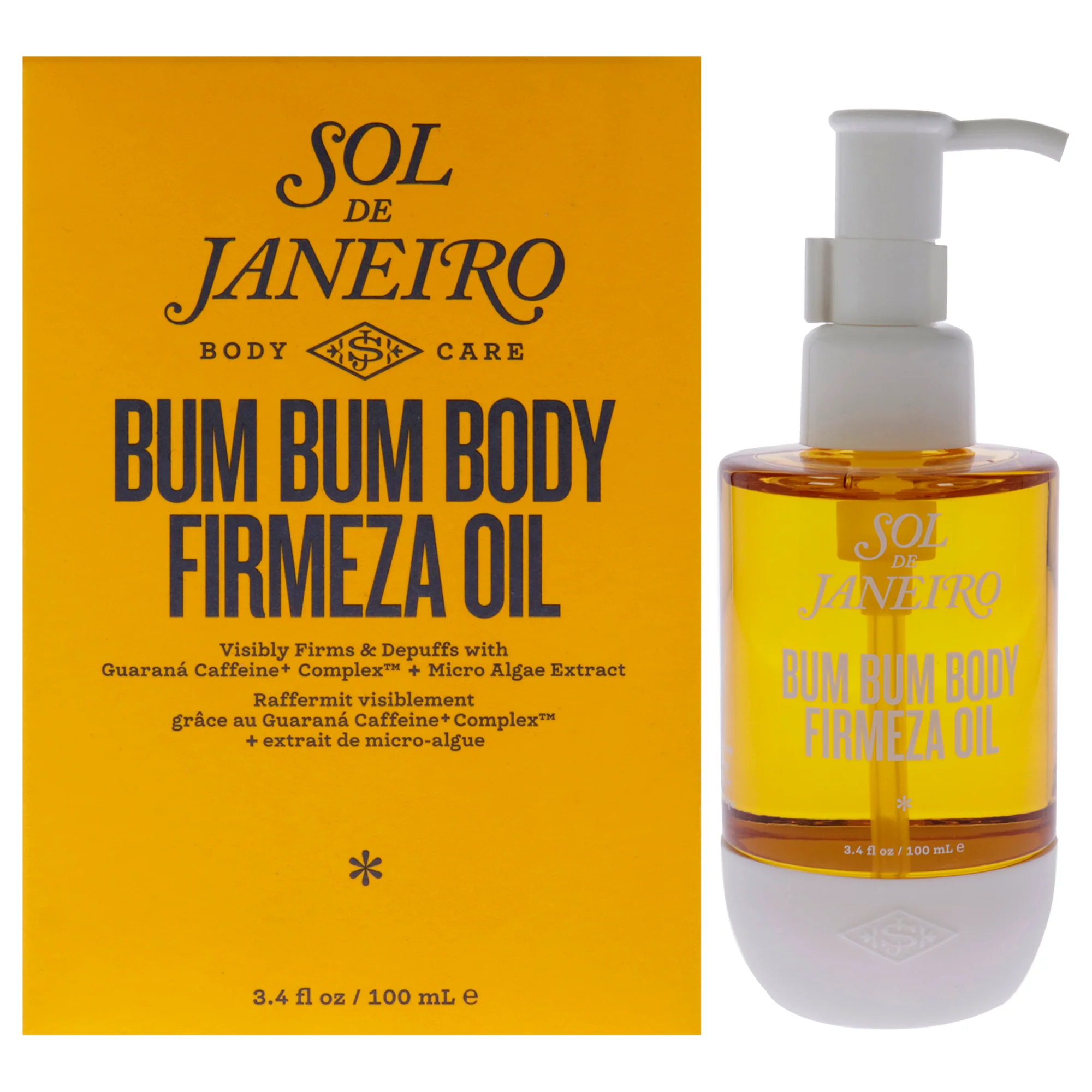 Bum Bum Firmeza Body Oil by Sol de Janeiro for Unisex - 3.4 oz Oil