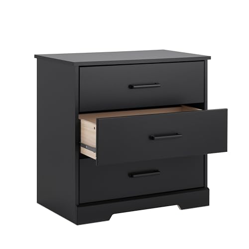 Prepac Sonoma Traditional Tall Nightstand Side Table with 3 Drawers, Functional Tall 3-Drawer Bedside Table 16